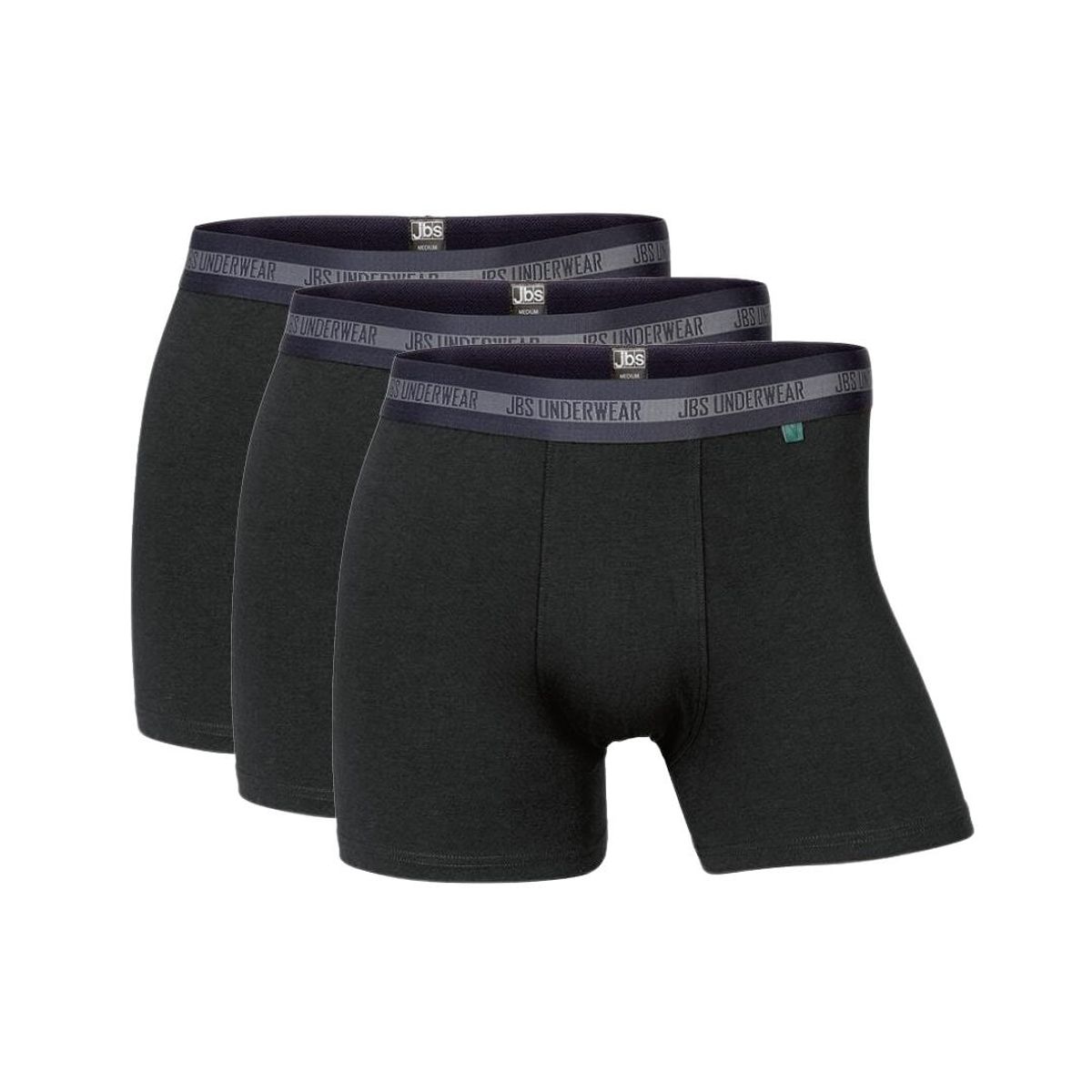 3-pak JBS bambus boxershorts, sort, str. 3XL