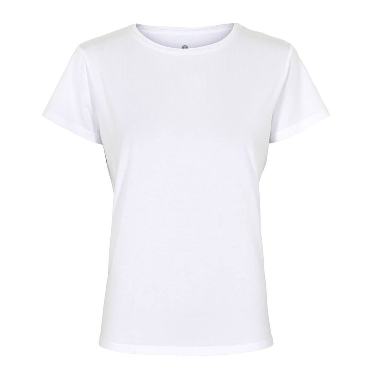 Bambus T-Shirt, Dame, JBS of Denmark, Hvid, Str. Medium