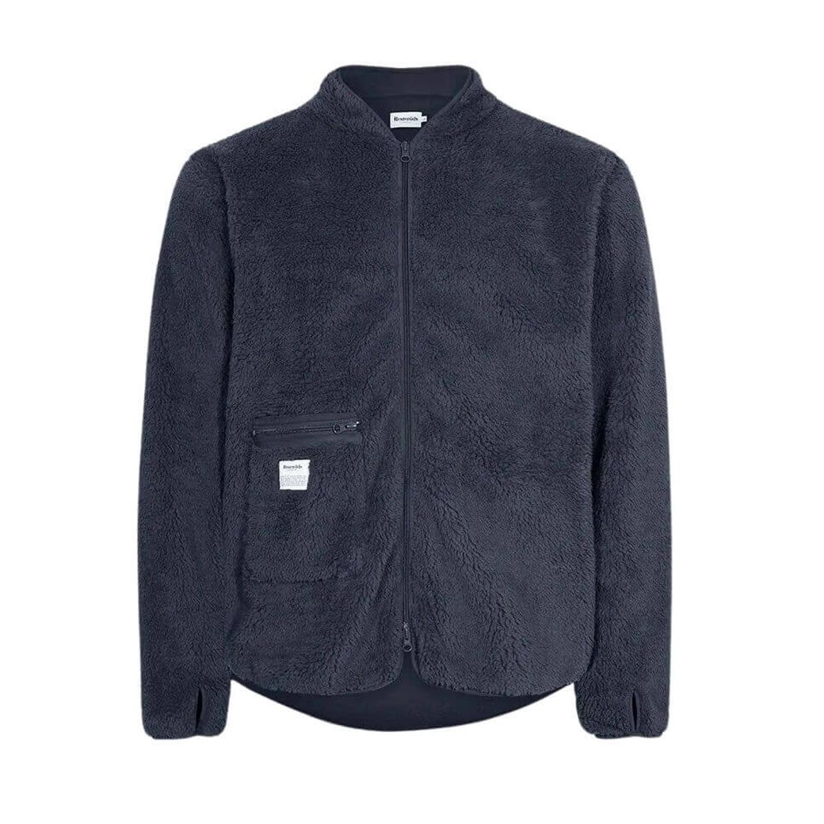 Resteörds Original fleece jakke, navy, str. small