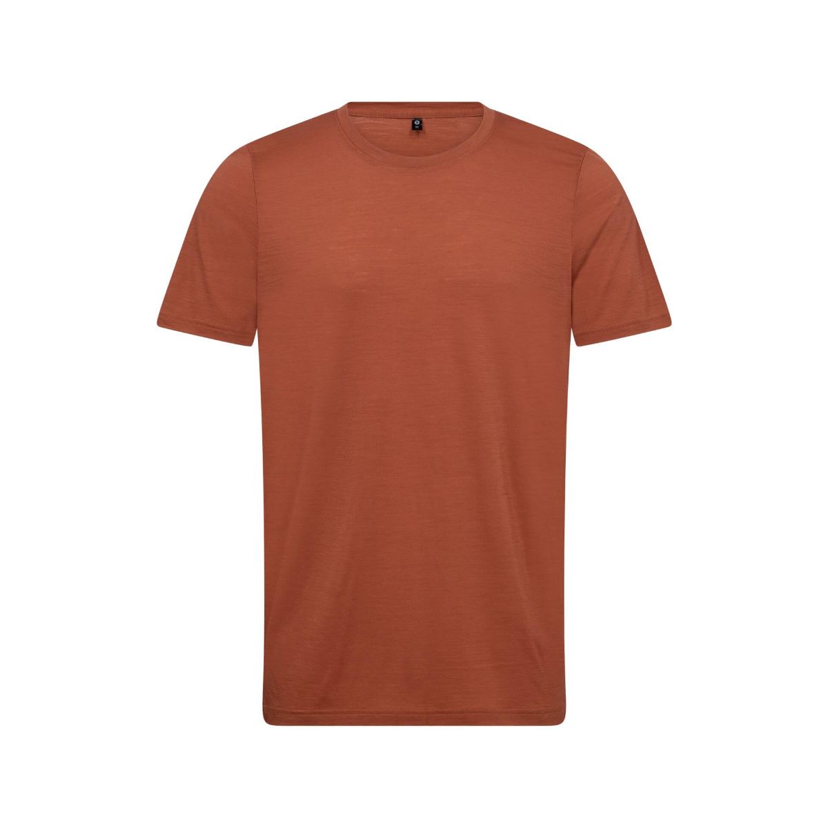 T-shirt i 100% uld til mænd, JBS of Denmark, orange str. small