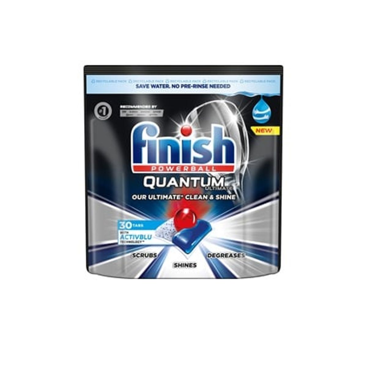 Finish Quantum Ultimate opvasketabs 30 stk