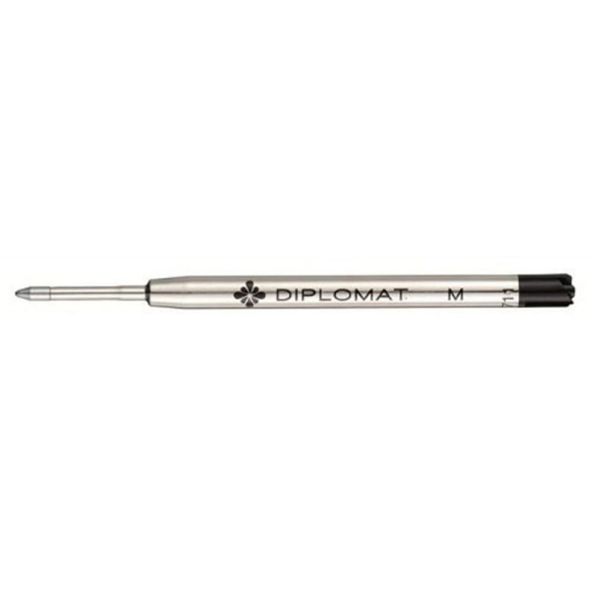 Rollerball refill DIPLOMAT til serien Excellence A Plus, Excellence A2, Aero, Optimist, Esteem, Traveller, Magnum, M, sort,.