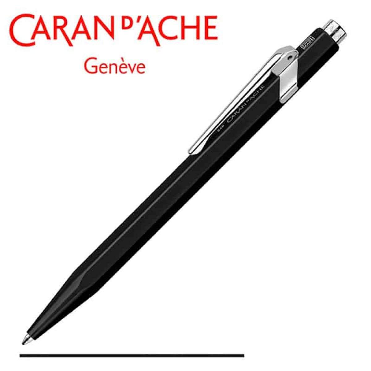 CARAN D'ACHE 849 Classic Line rollerball pen, M, sort med sort blæk,.