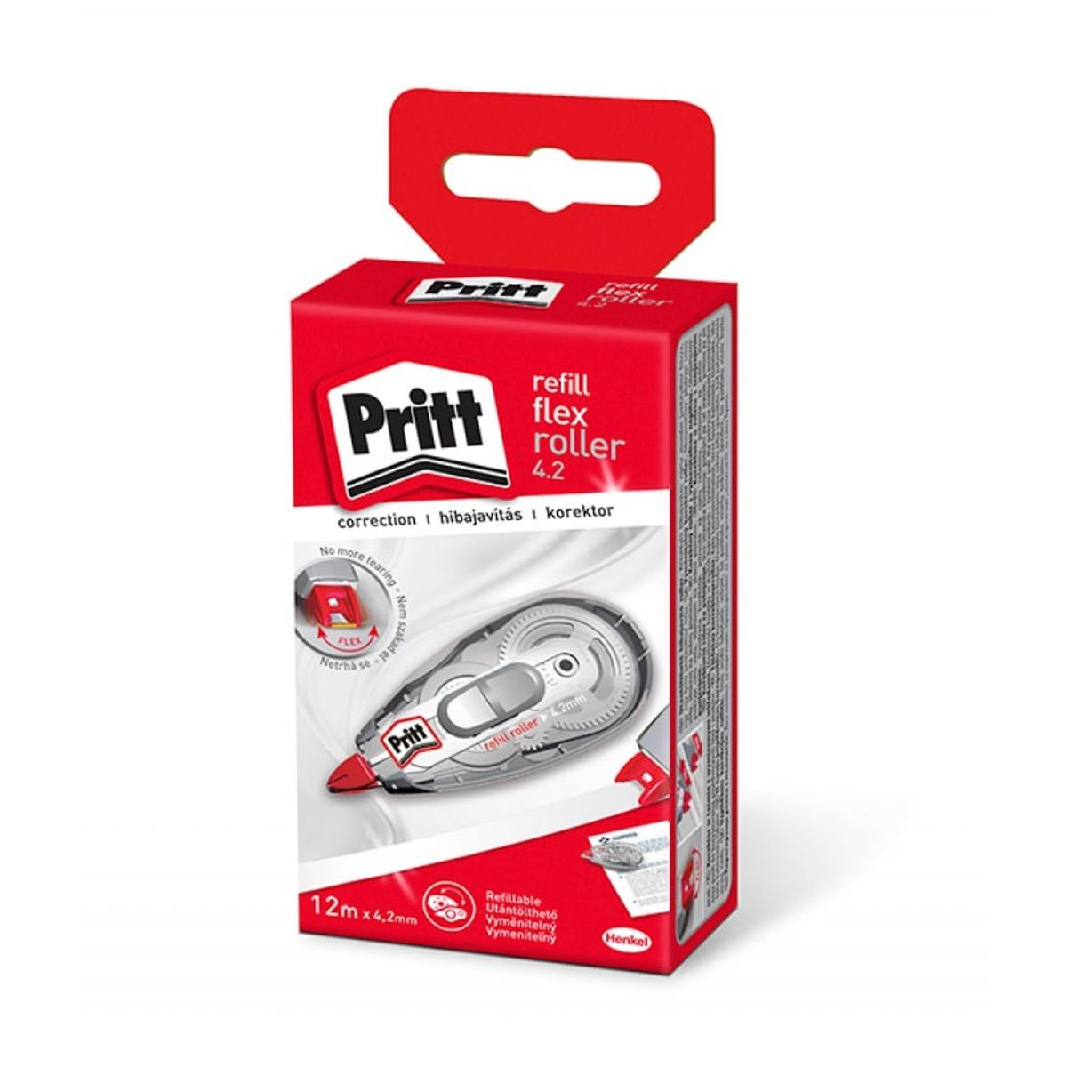 Pritt System - tapekorrektor med udskiftelige kassetter,.