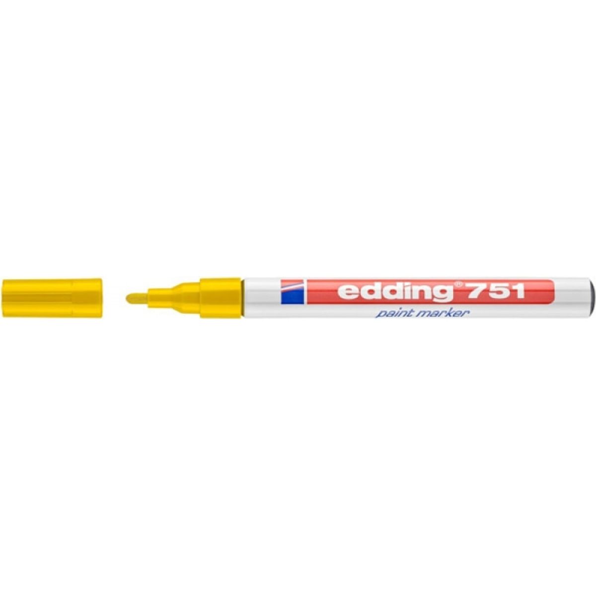 EDDING Marker paint e-751, 1-2mm, gul, 10 stk.