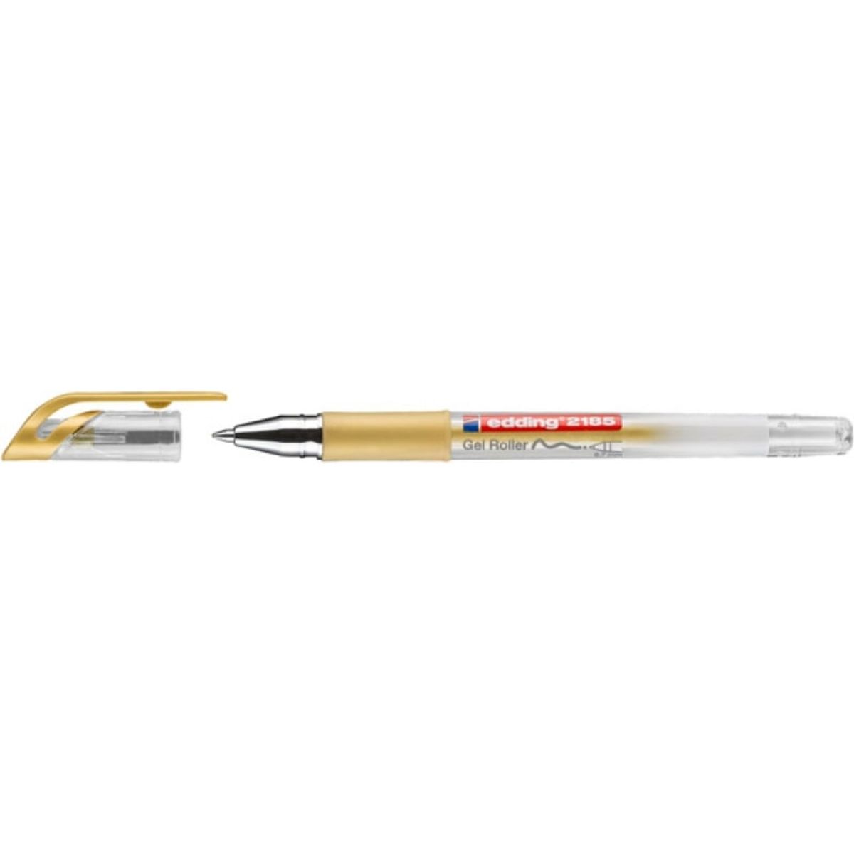 Gelrullepen e-2185 EDDING, 0,7mm, guld, 10 stk.