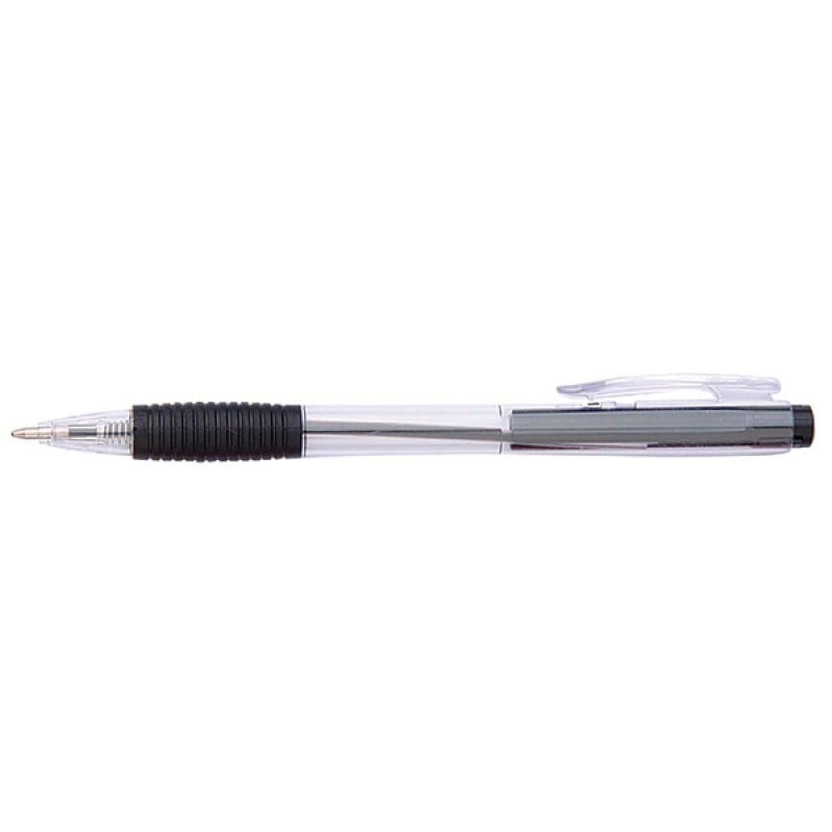 Automatisk pen OFFICE PRODUCTS, 0,7mm, med vedhæng, sort.