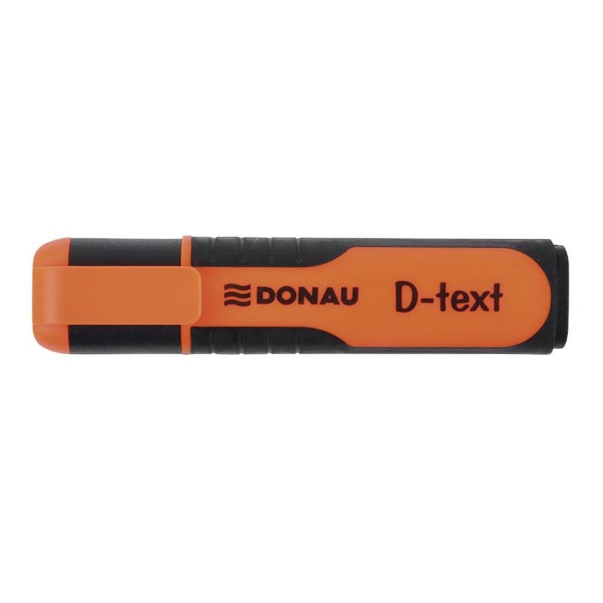 Markør DONAU D-Text, 1-5mm (streg), med hænger, orange.