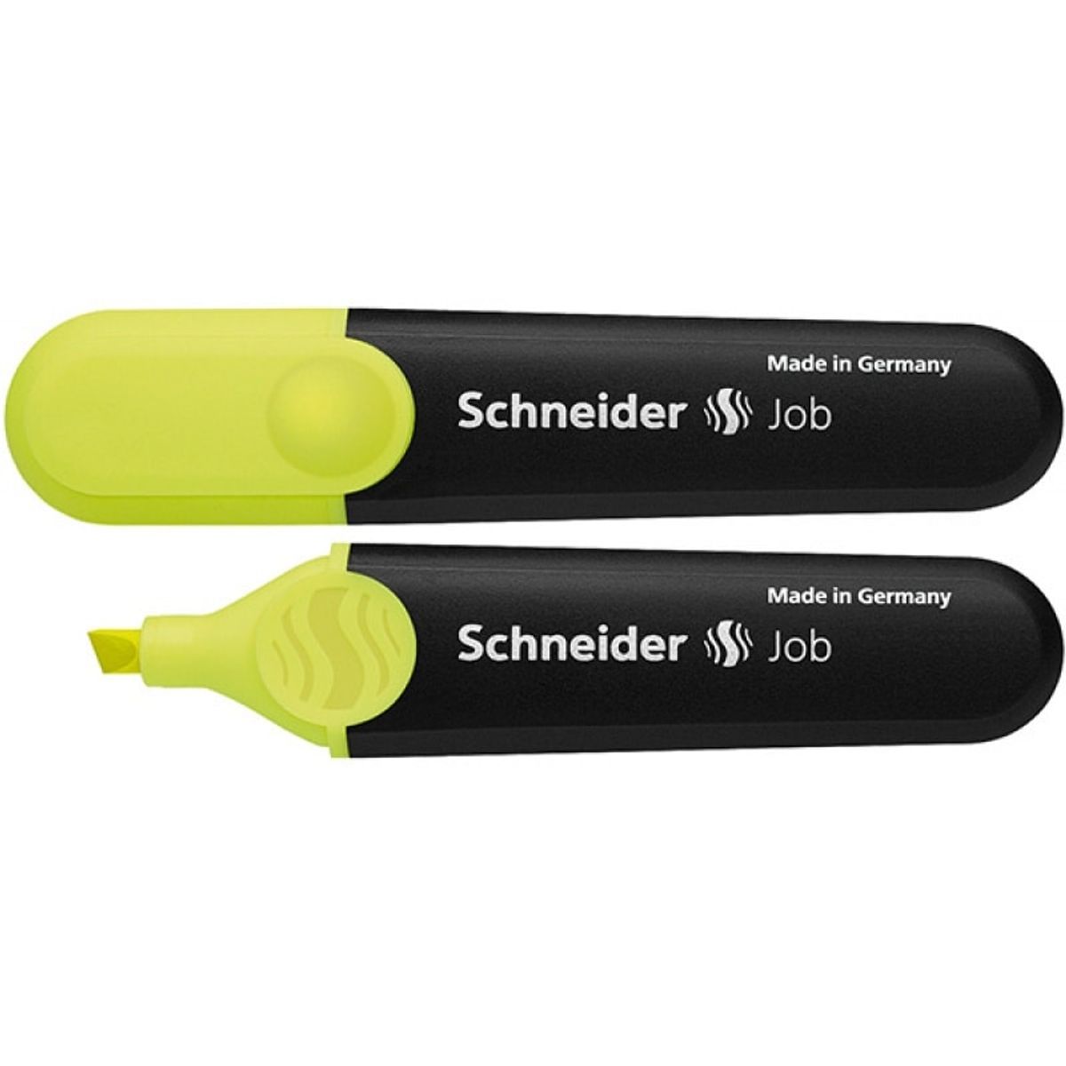 Highlighter SCHNEIDER Job, 1-5 mm, gul, 10 stk.