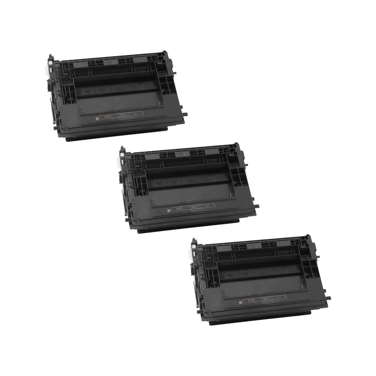 Rabat sæt! 3 stk. HP 37X sort toner 75.000 sider i alt - Kompatibel - CF237X