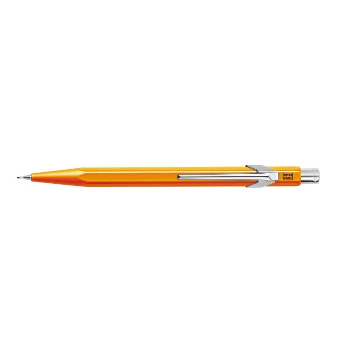 Mekanisk blyant CARAN D'ACHE 844, 0,7mm, orange, aluminium