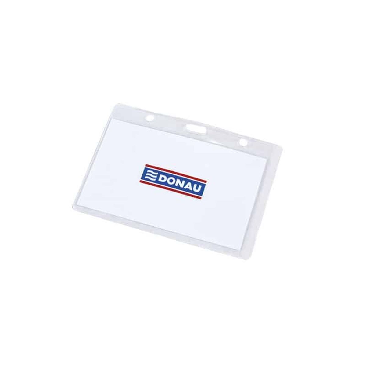 Navneskilt Holder Transparent PP 105x65mm 50 stk.