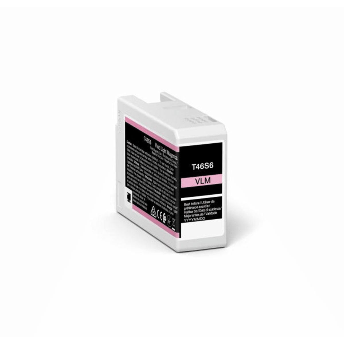 Epson T46S lys magenta blækpatron 25 ml - Kompatibel - C13T46S600