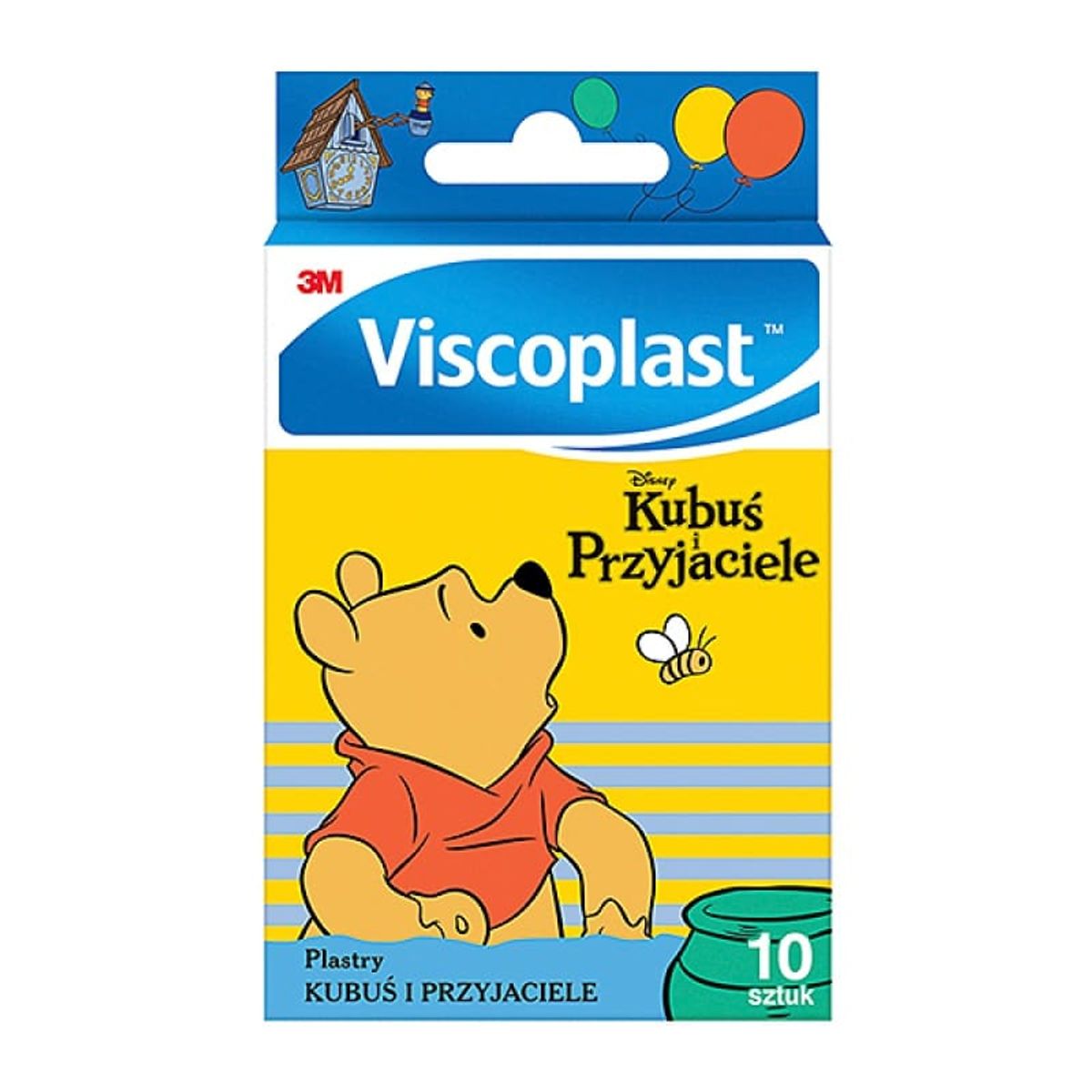 Plaster VISCOPLAST, Pooh og Venner, 10 stk..