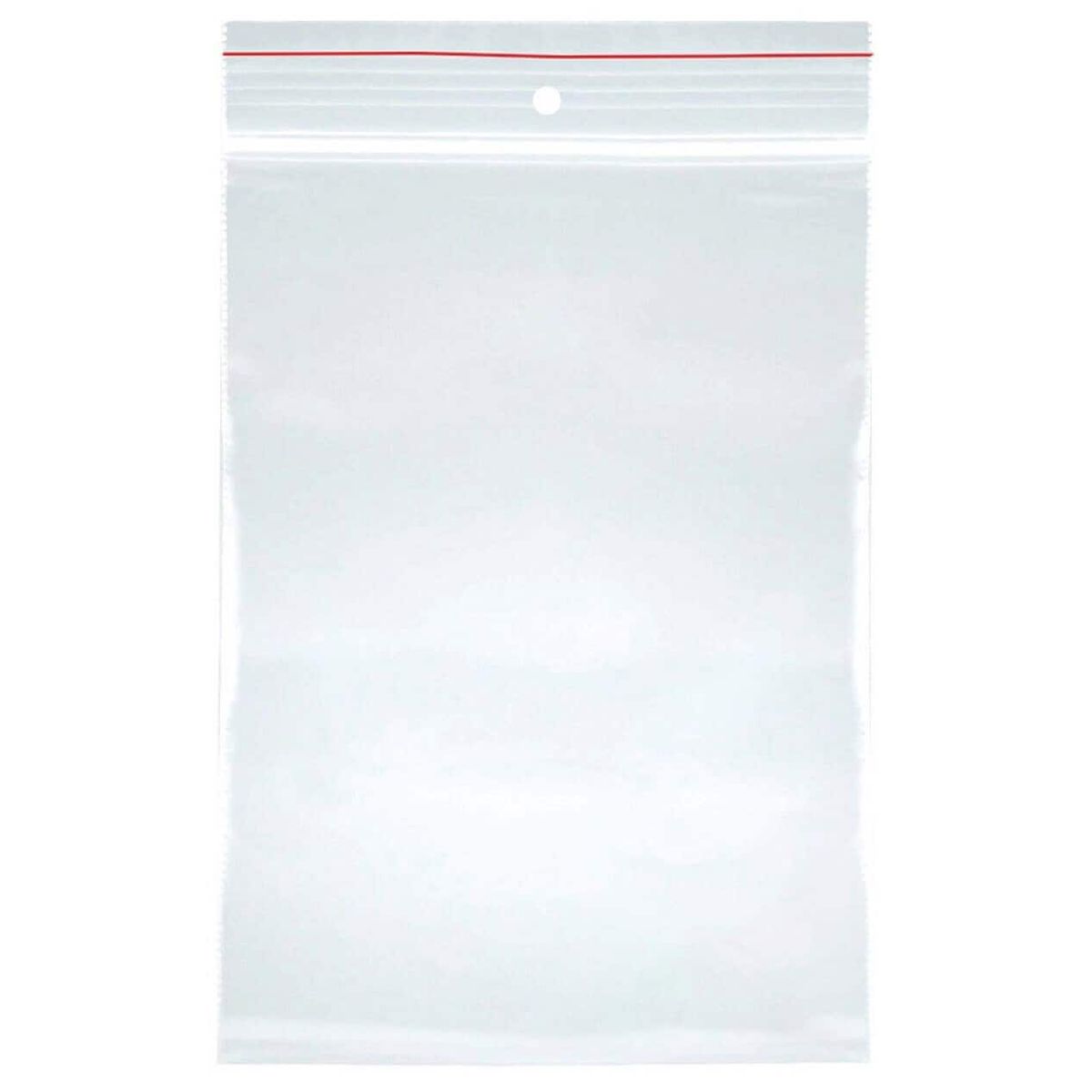 String bag transparent LDPE 220x280mm.