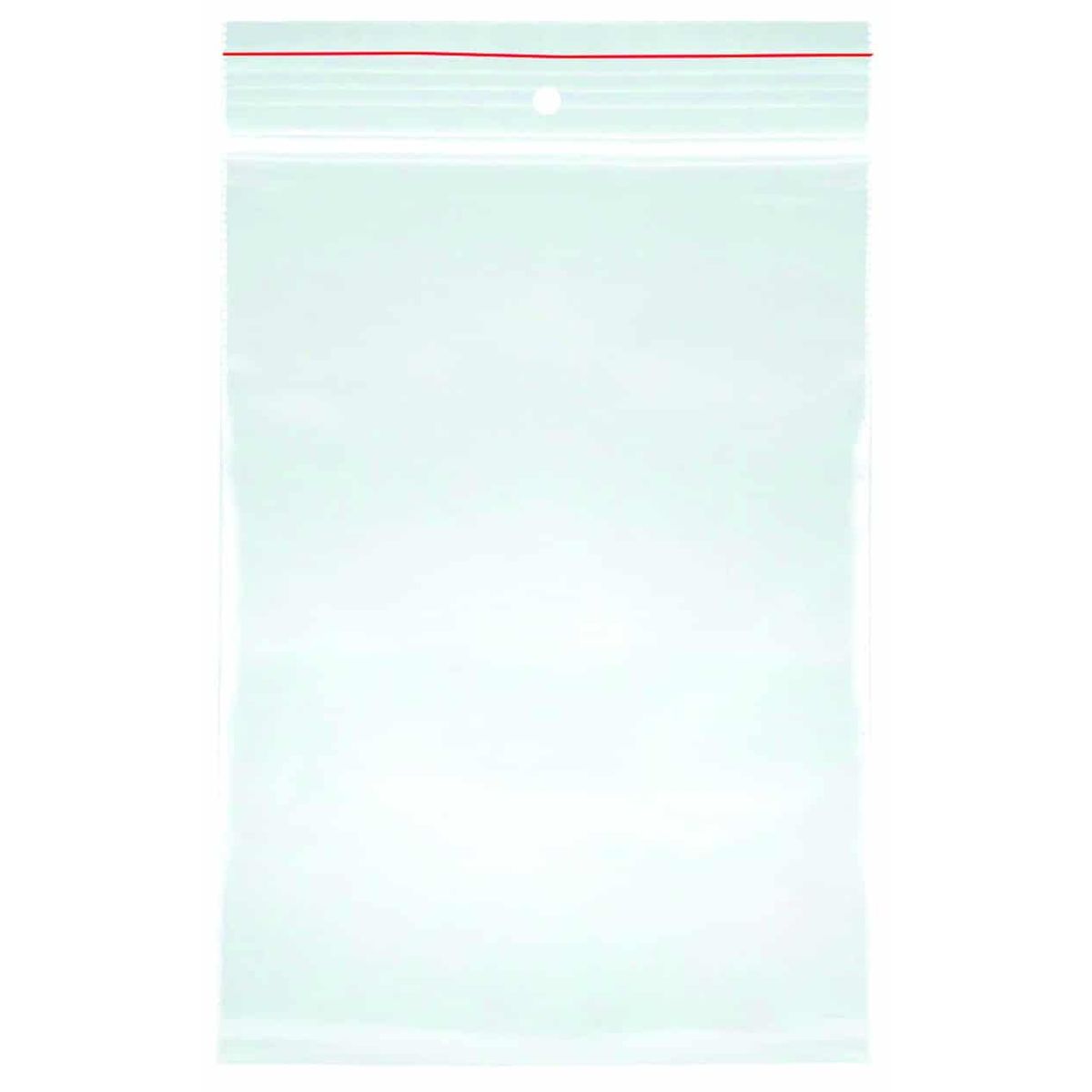 String bag transparent 40x60mm LDPE.