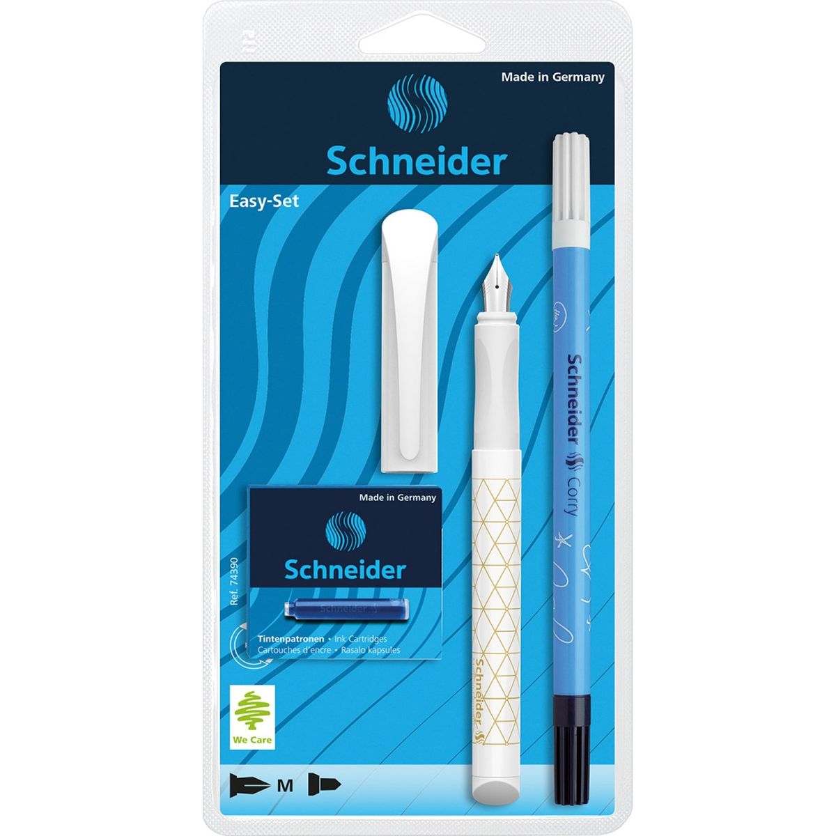 Fyldepen SCHNEIDER Easy Set, M, farvemix,.