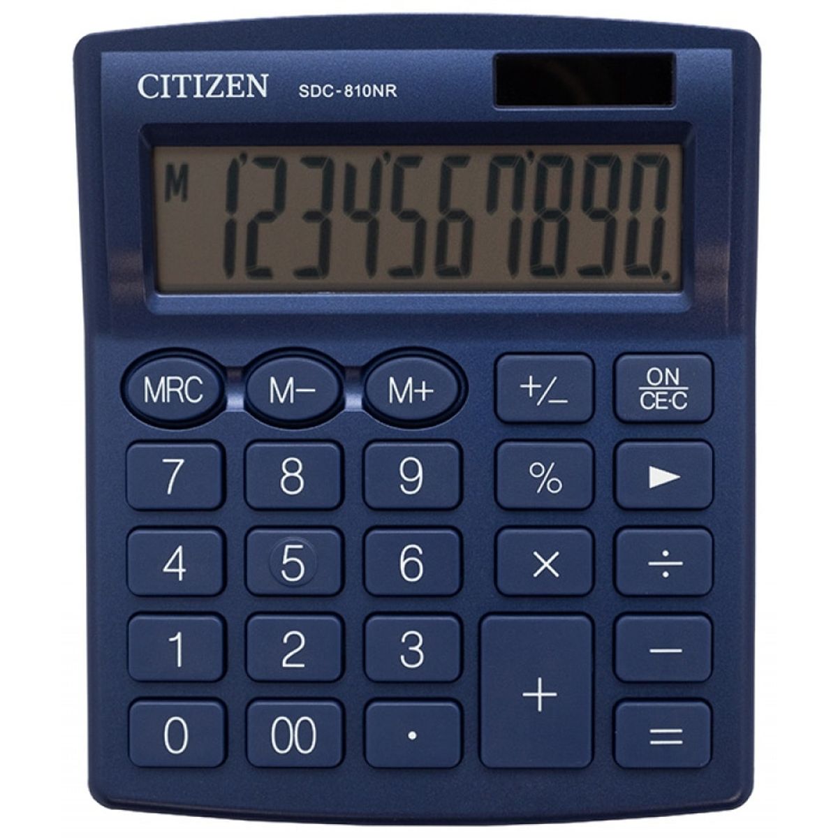 Kontorregner CITIZEN SDC-810NRNVE 10-cifret display.