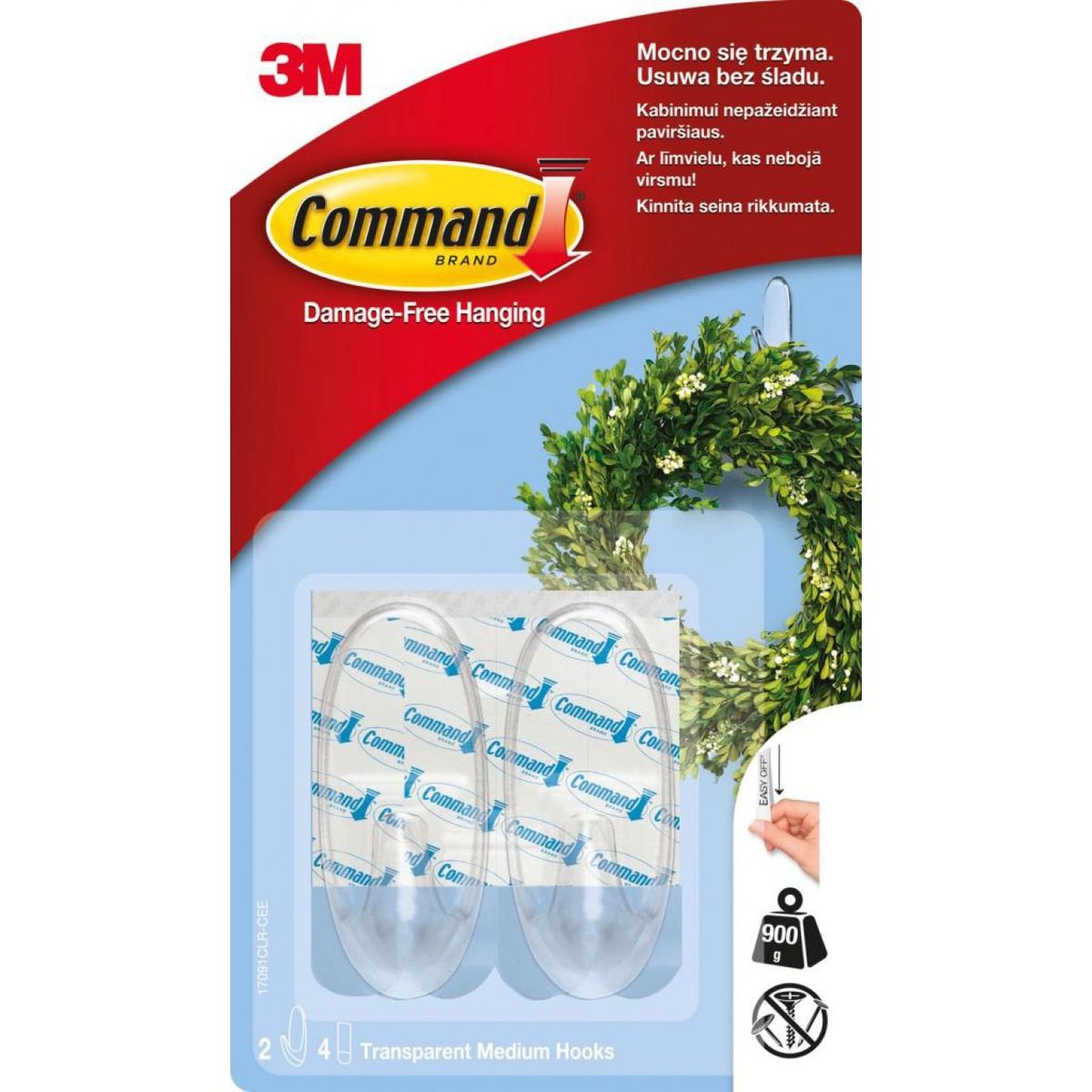 Kroge Command&trade; gennemsigtige medium 900g.