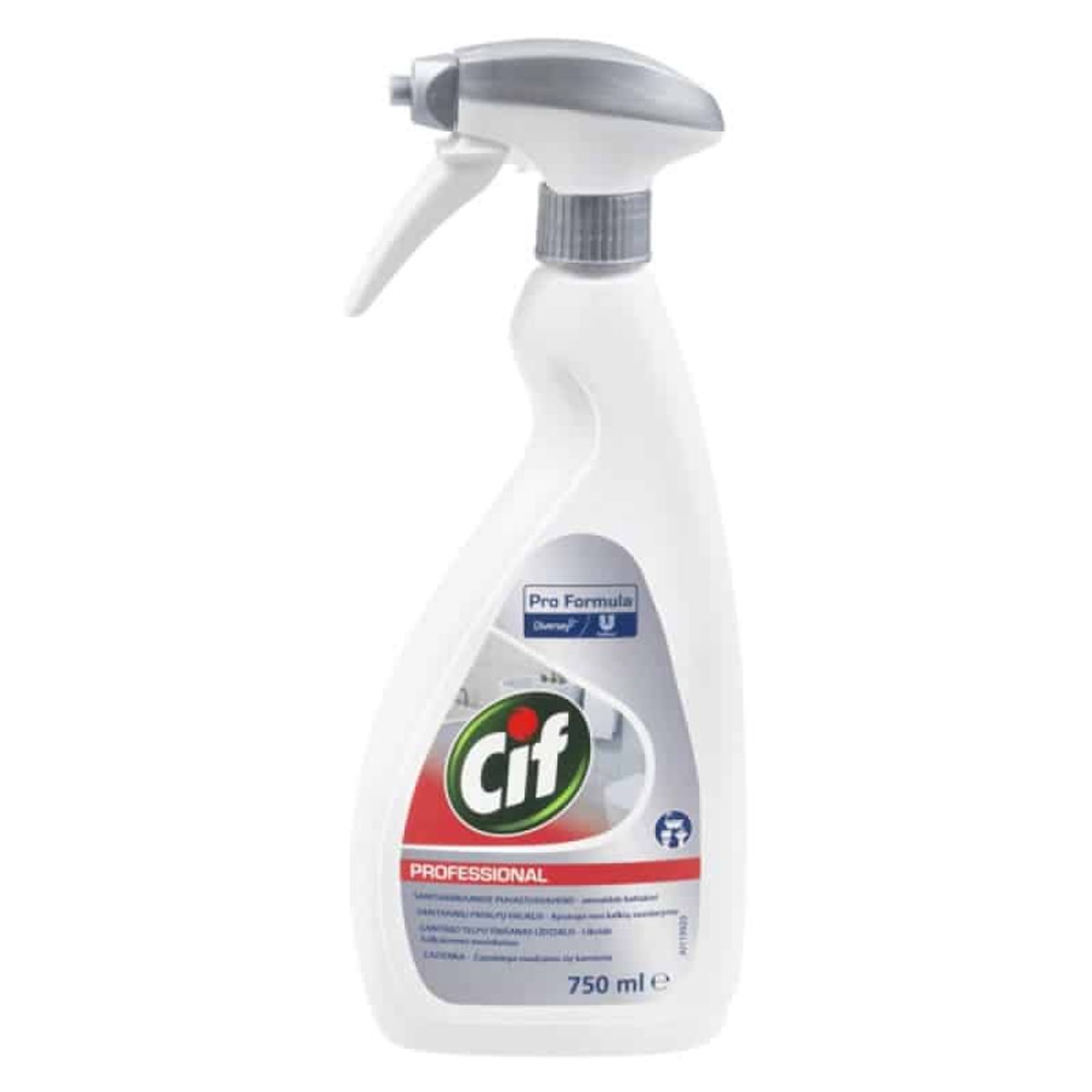 Rengøringsmiddel CIF 2in1 til badeværelser, 750ml,.