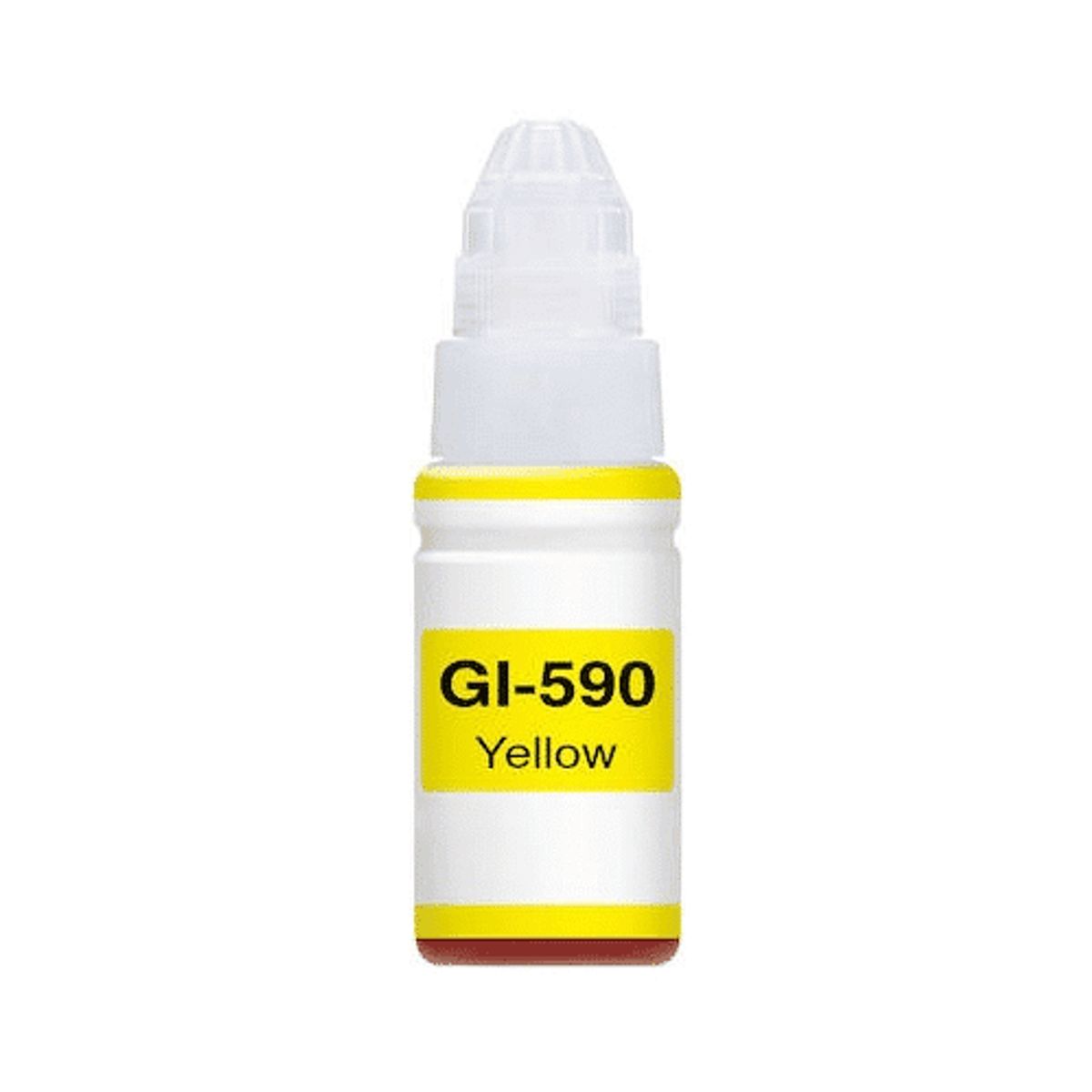 Canon GI-590Y gul blækrefill 70 ml Kompatibel - 1606C001