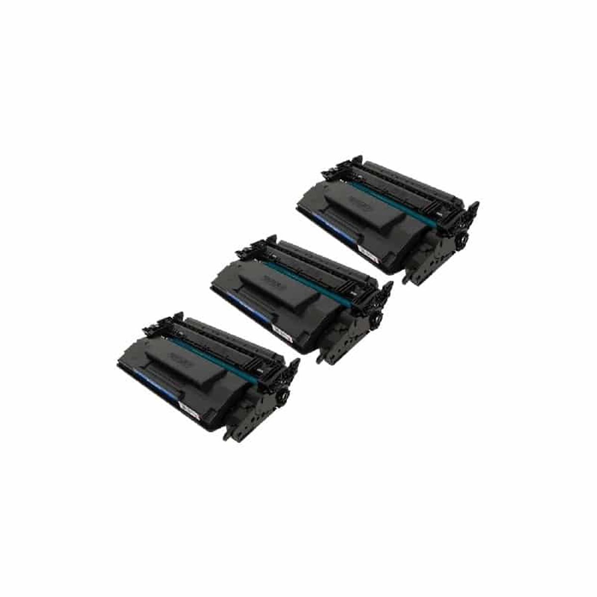 HP 87A rabat sæt! 3 stk sort toner 27.000 sider i alt - Kompatibel - CF287A