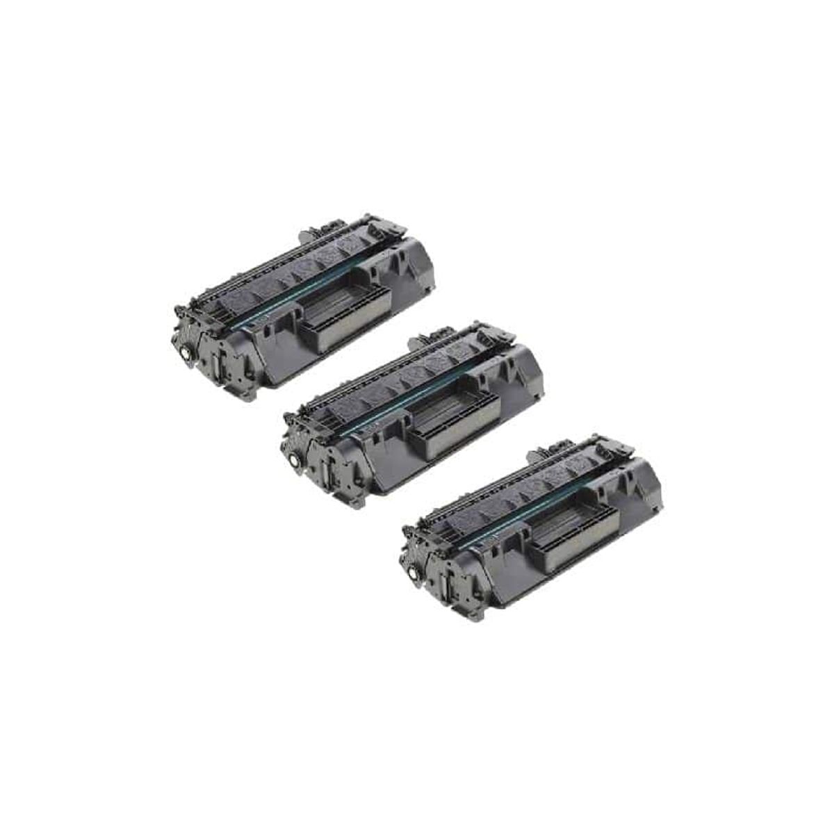 HP 80A rabat sæt! 3 stk sort toner 8.100 sider i alt - Kompatibel - CF280A