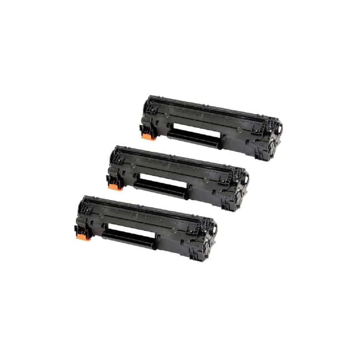 HP 83A rabat sæt! 3 stk sort toner 4.500 sider sider i alt- Kompatibel - CF283A