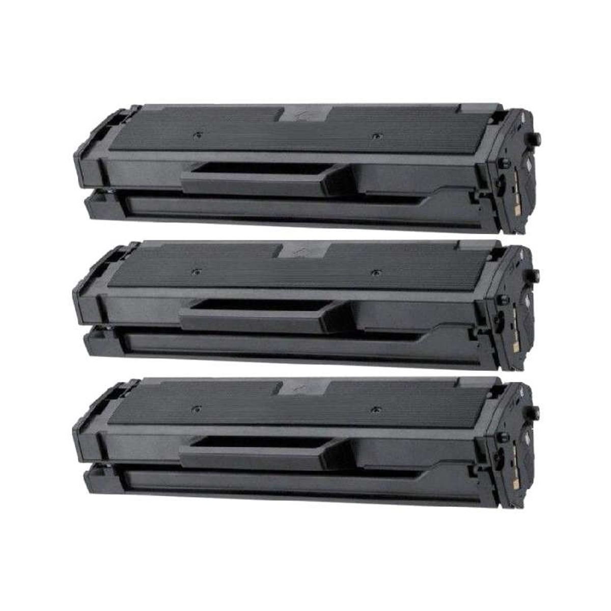 HP Rabat sæt! 3 stk 106A sort toner 3x 1.000 sider Kompatibel - W1106A