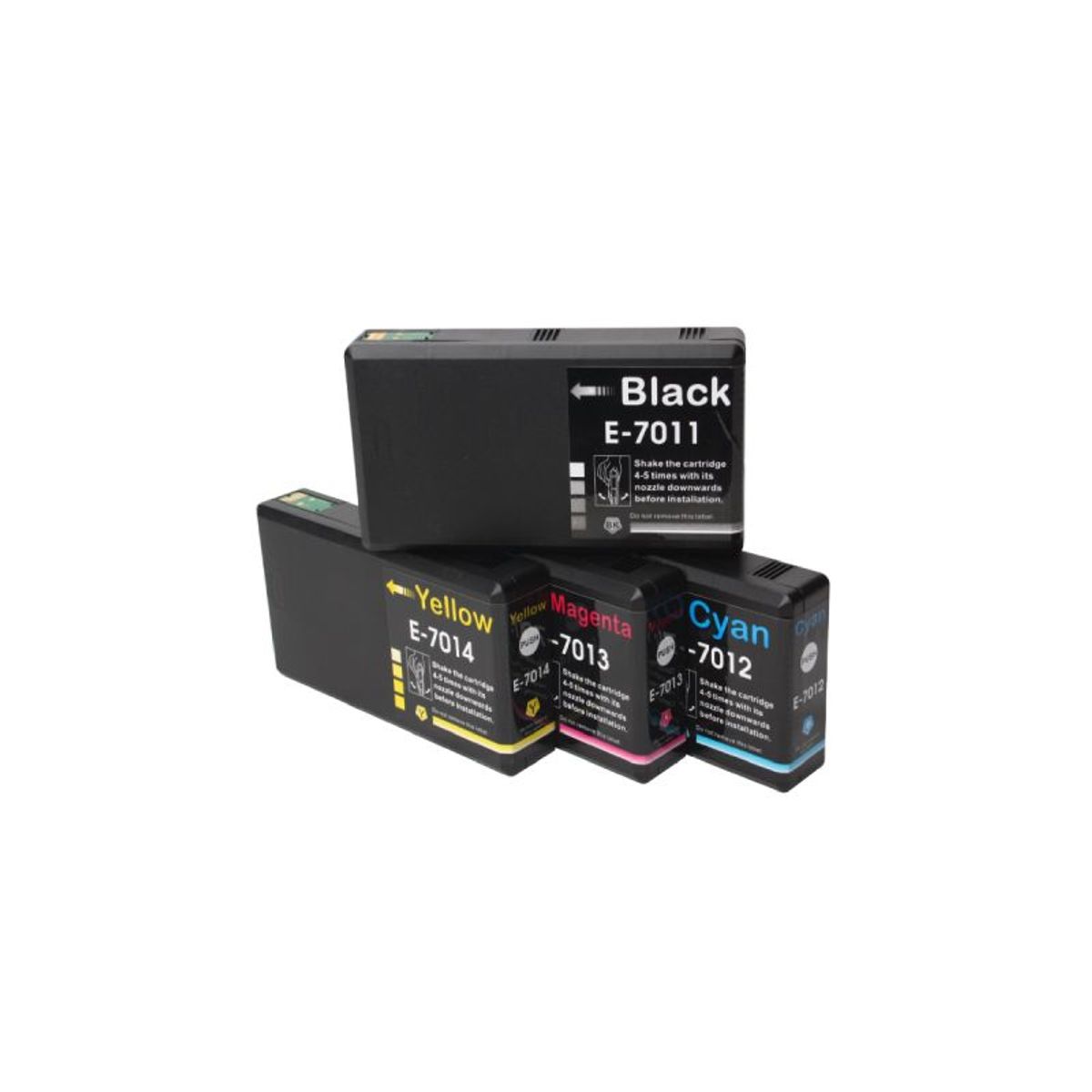 Rabat sæt! epson T7011-T7014 4 farver BK-C-M-Y Kompatibel epson T7011-T7014 207 ml