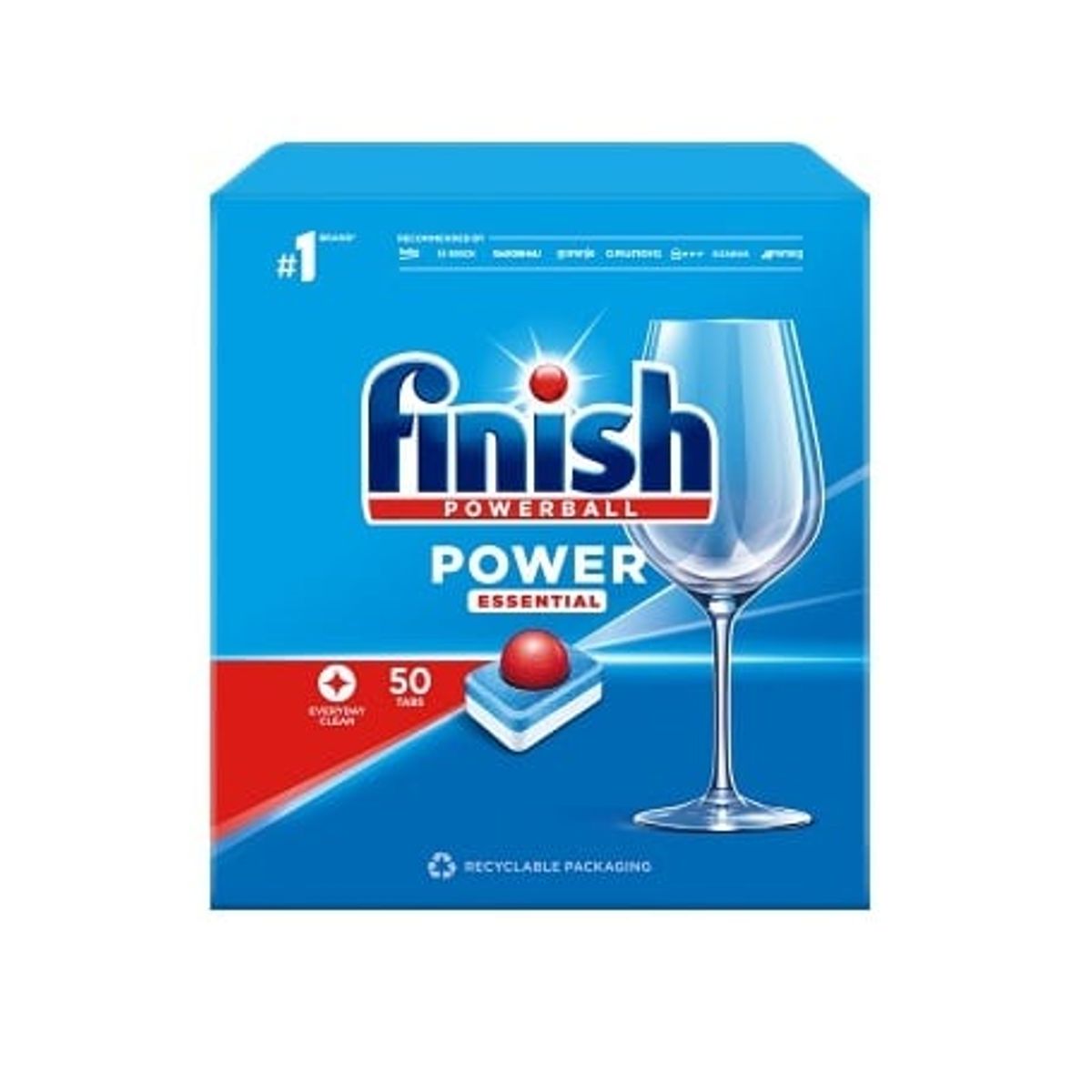 Finish opvaskertabs 3i1 Power Essential 50 stk.