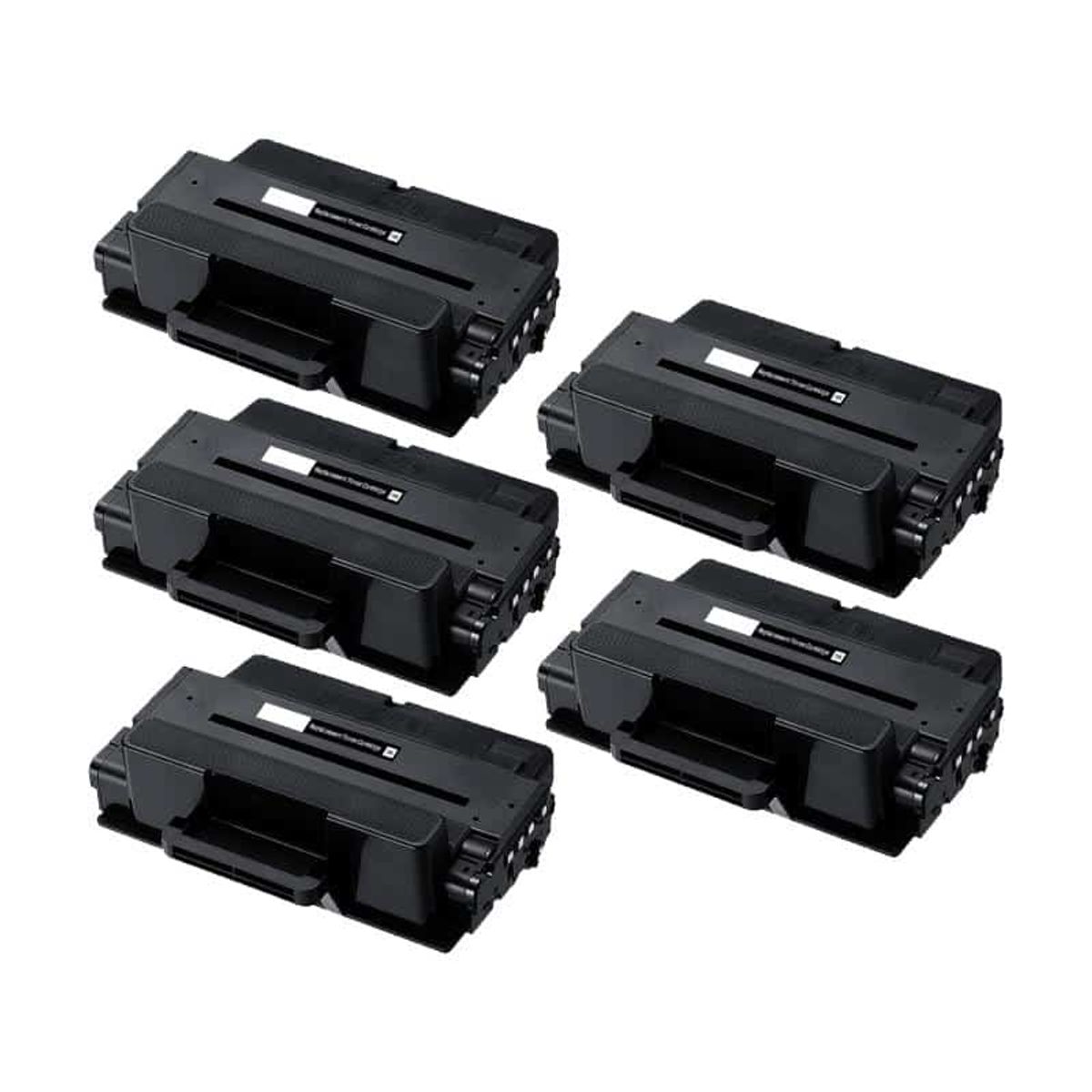 Rabat sæt! Samsung MLT-D205L - 5 stk sort toner 25.000 sider - kompatibel 1 farver