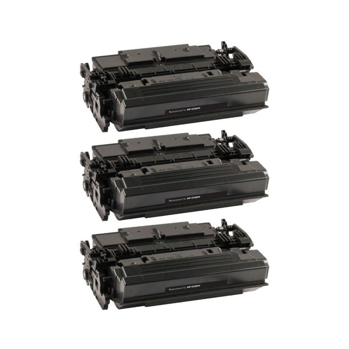 Rabat sæt! HP 89Y - 3 stk sort toner 60.000 sider - kompatibel 1 farver