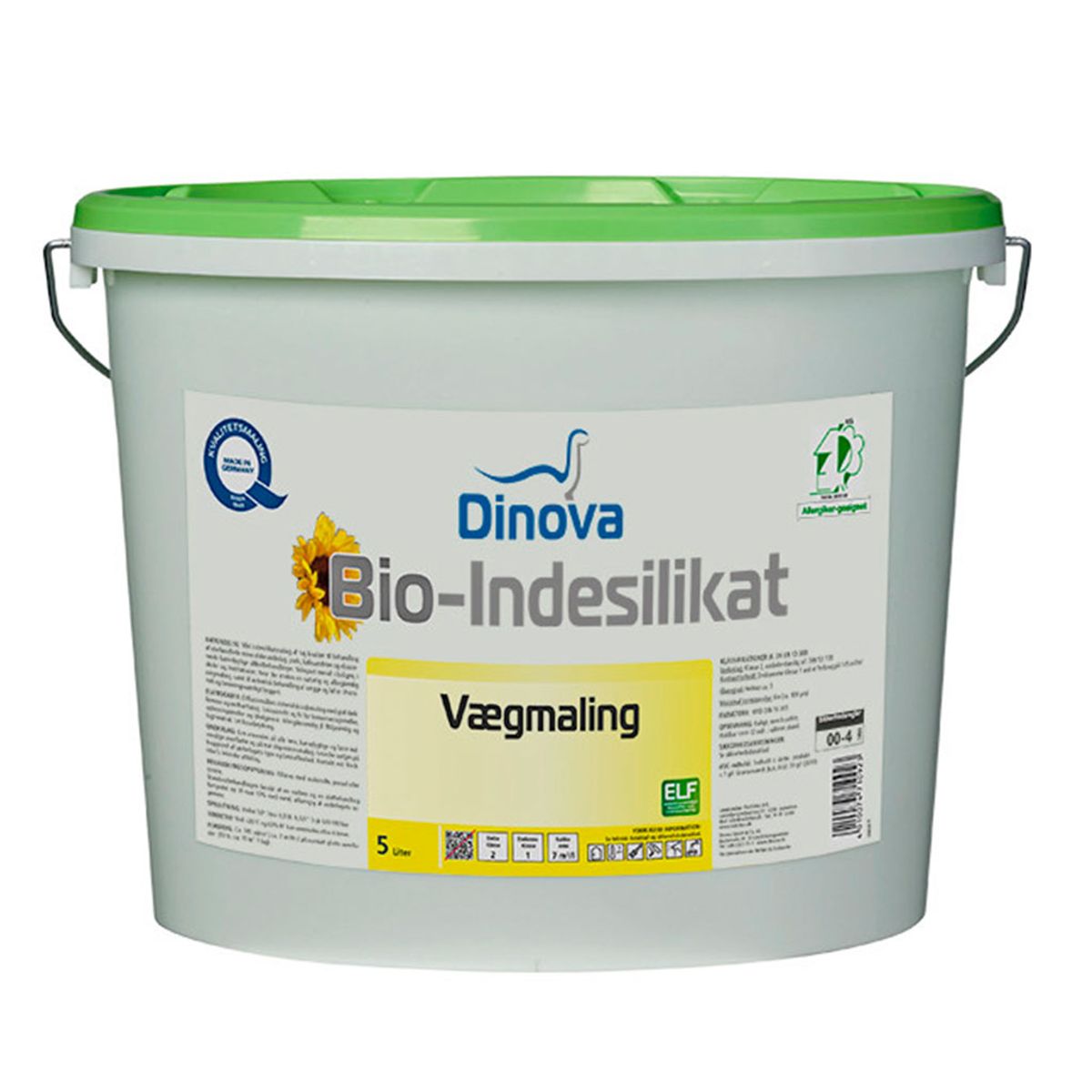 Allergivenlig maling: Dinova Bio Indesilikat-12,5 liter