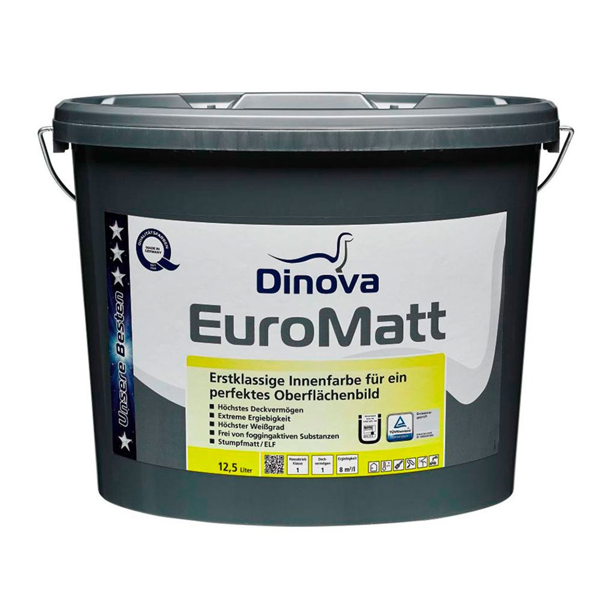 Dinova Euromatt vægmaling-12,5 liter