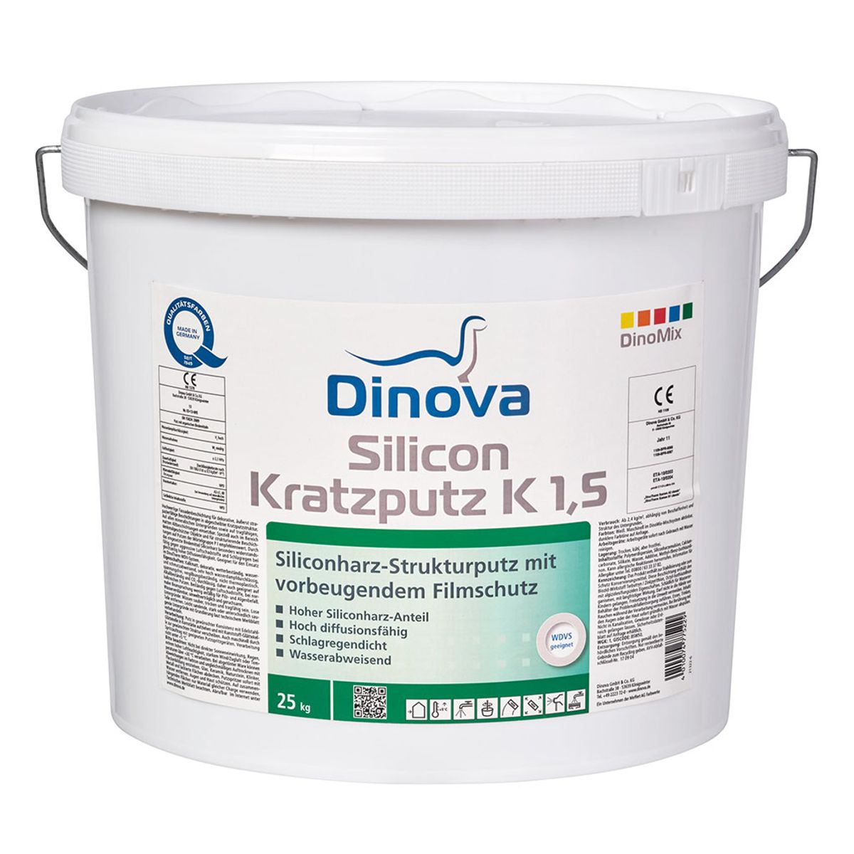 Dinova Silicon-Facadepuds K15