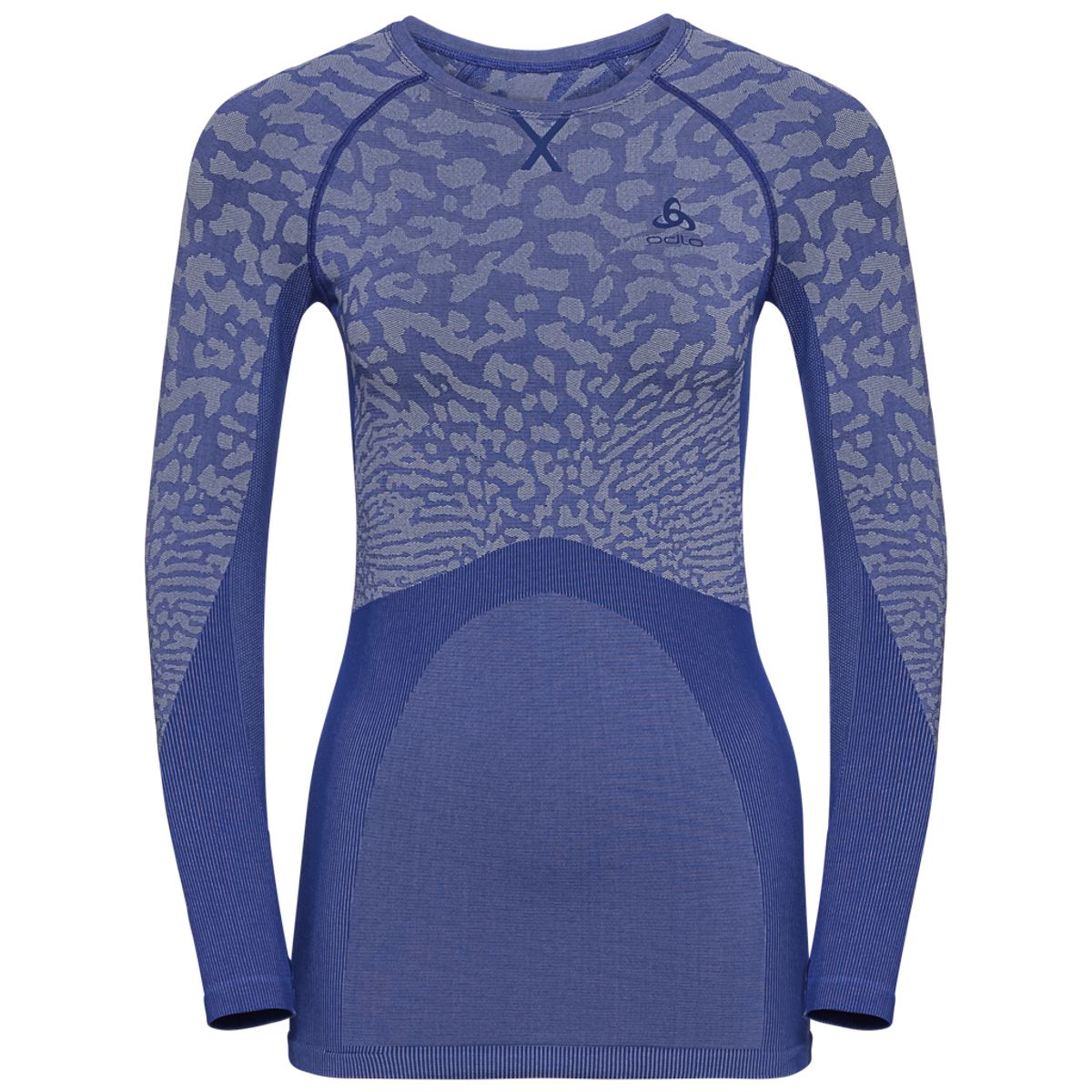 Odlo Performance Women's Syntetisk Baselayer Top Crew - Violet - X Large