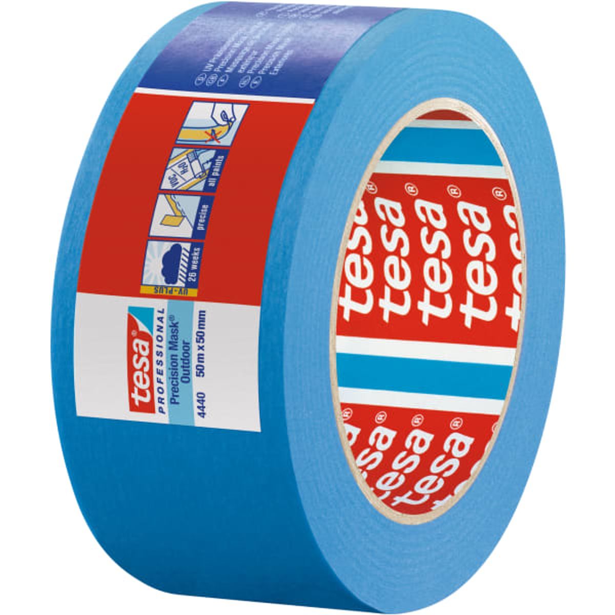 TESA BLÅ 4440 TAPE UDENDØRS 50MM