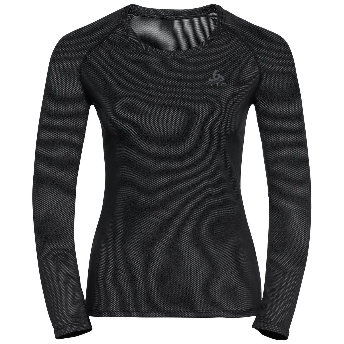 Active F-Dry Light Eco Baselayer Top Langærmet - Sort-Small