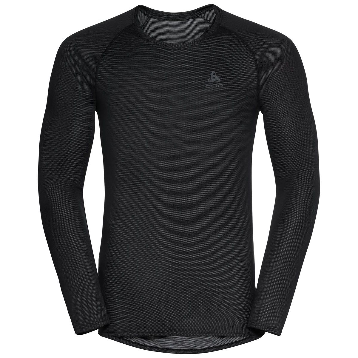 Active F-Dry Light Eco Baselayer Top Langærmet Sort-Large