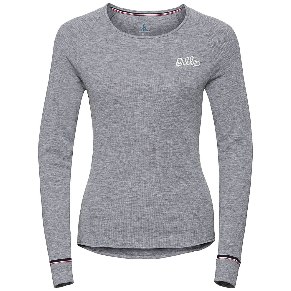 Odlo originals Women's Syntetisk Baselayer Top Crew - Grå-Medium