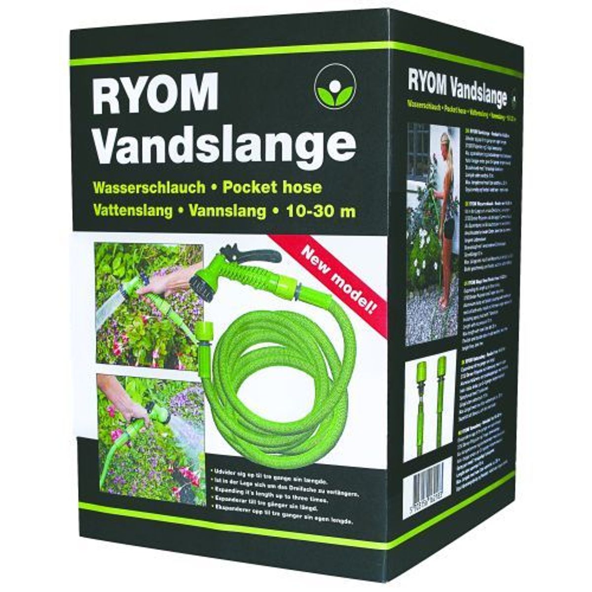 Ryom Flex Vandslange "Plus" 10-30 Mtr