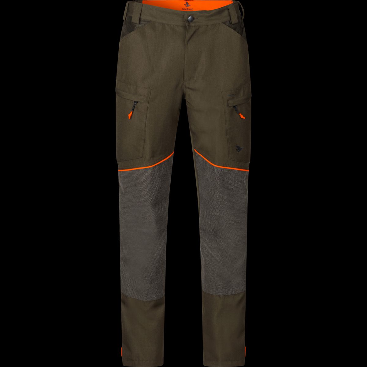 Seeland Venture bukser pine green / Hi-Vis orange - 48