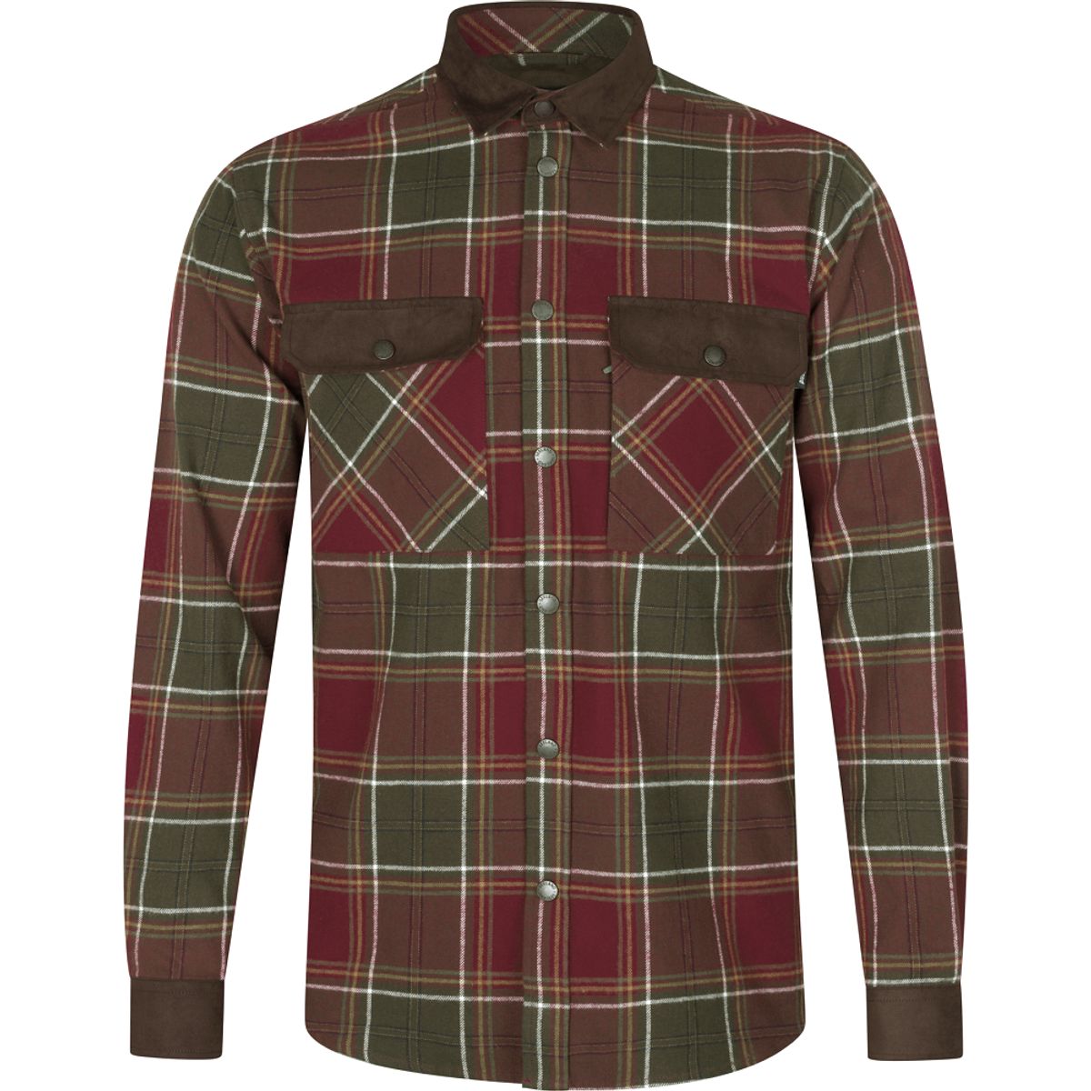 Seeland Banff skjorte red check - 3XL