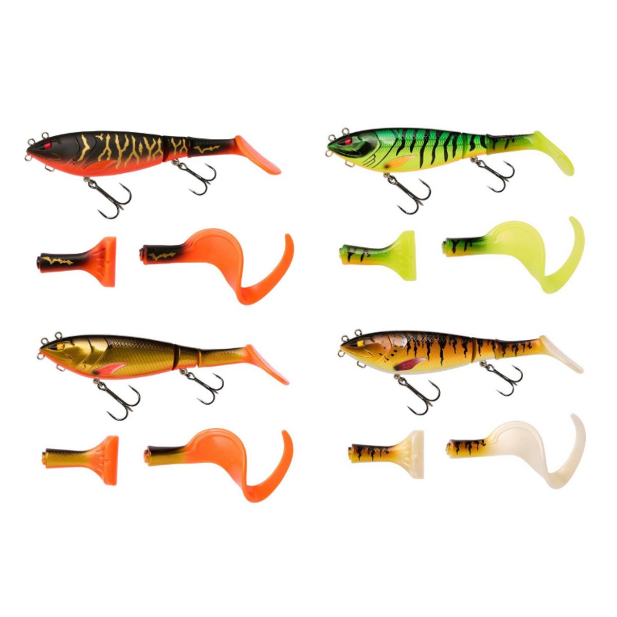 Berkley Zilla Tailswinger - Fire Tiger