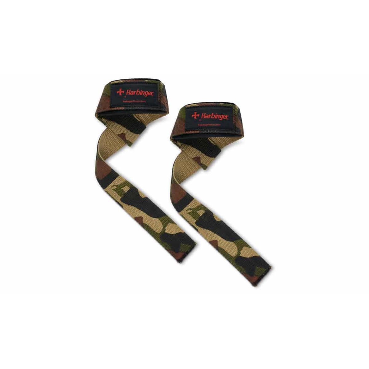 Harbinger - Padded cotton Lifting Straps - Camoflage