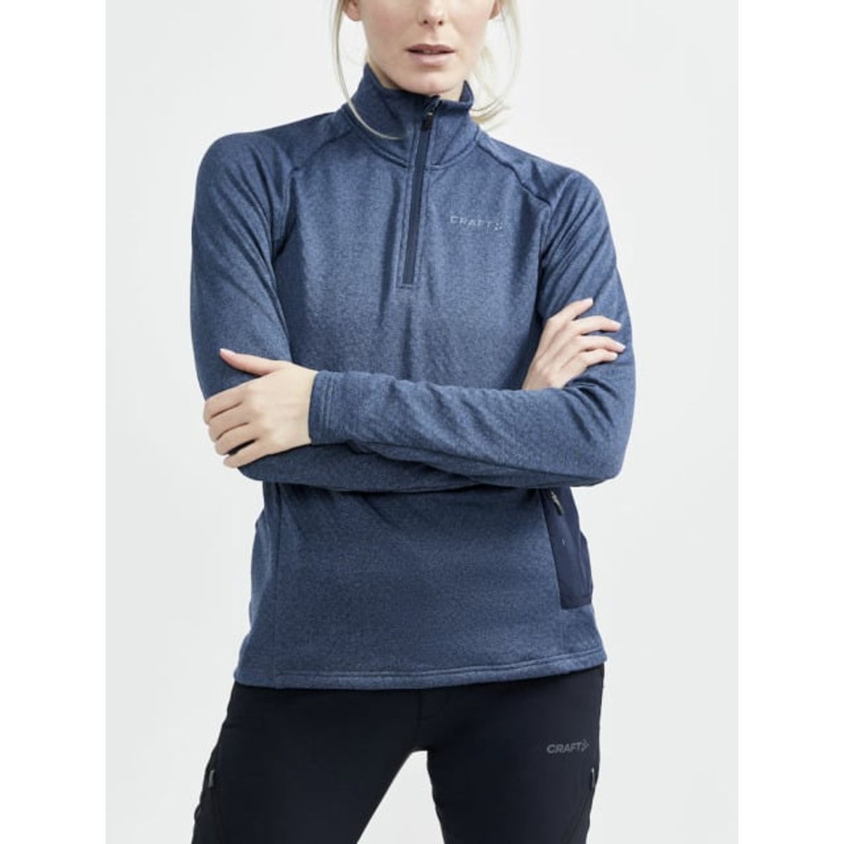 Craft - CORE Trim Thermal Midlayer til kvinder - Blues-Melange XXL