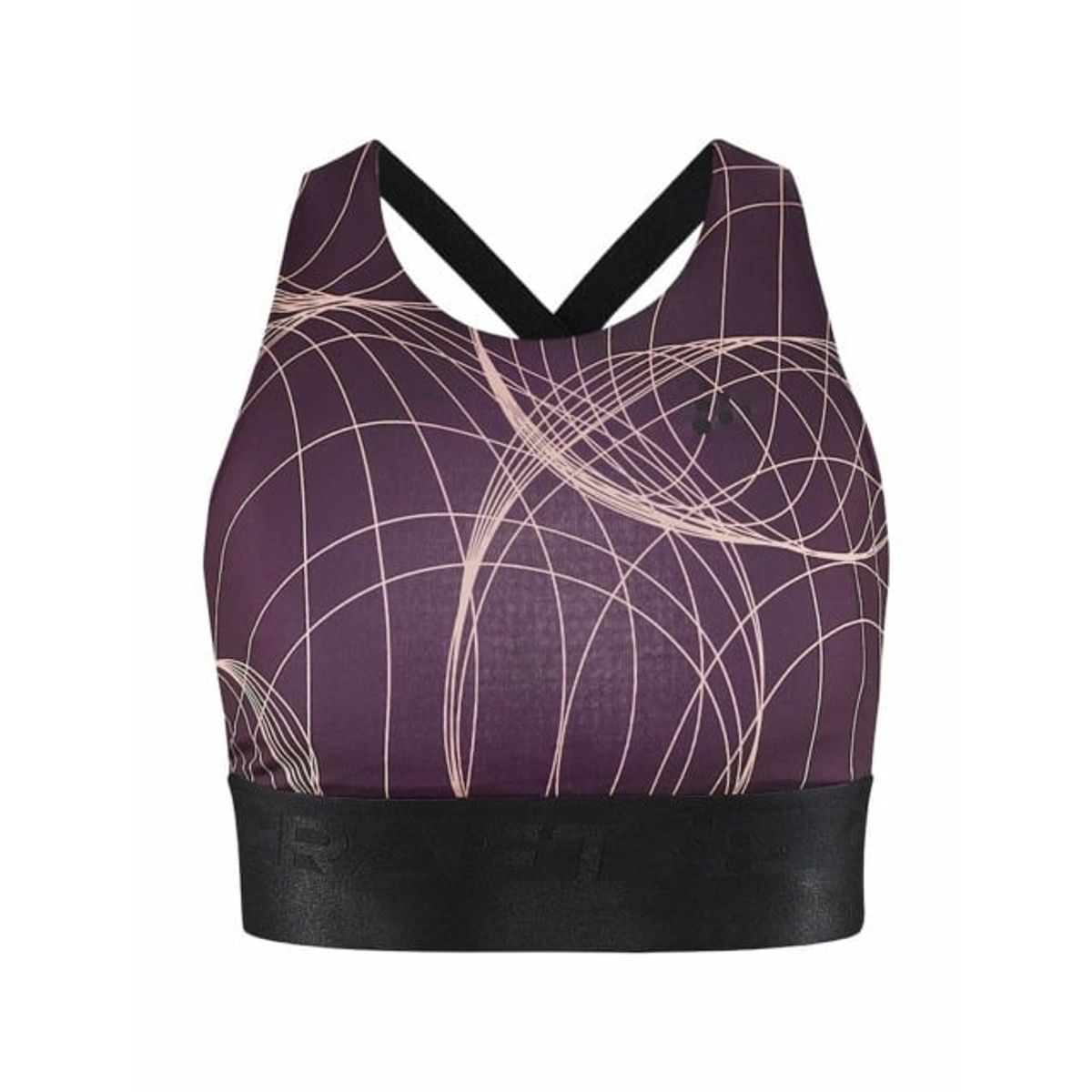 Craft - Core Charge Sport Top W - Burgundy-Bleikur S