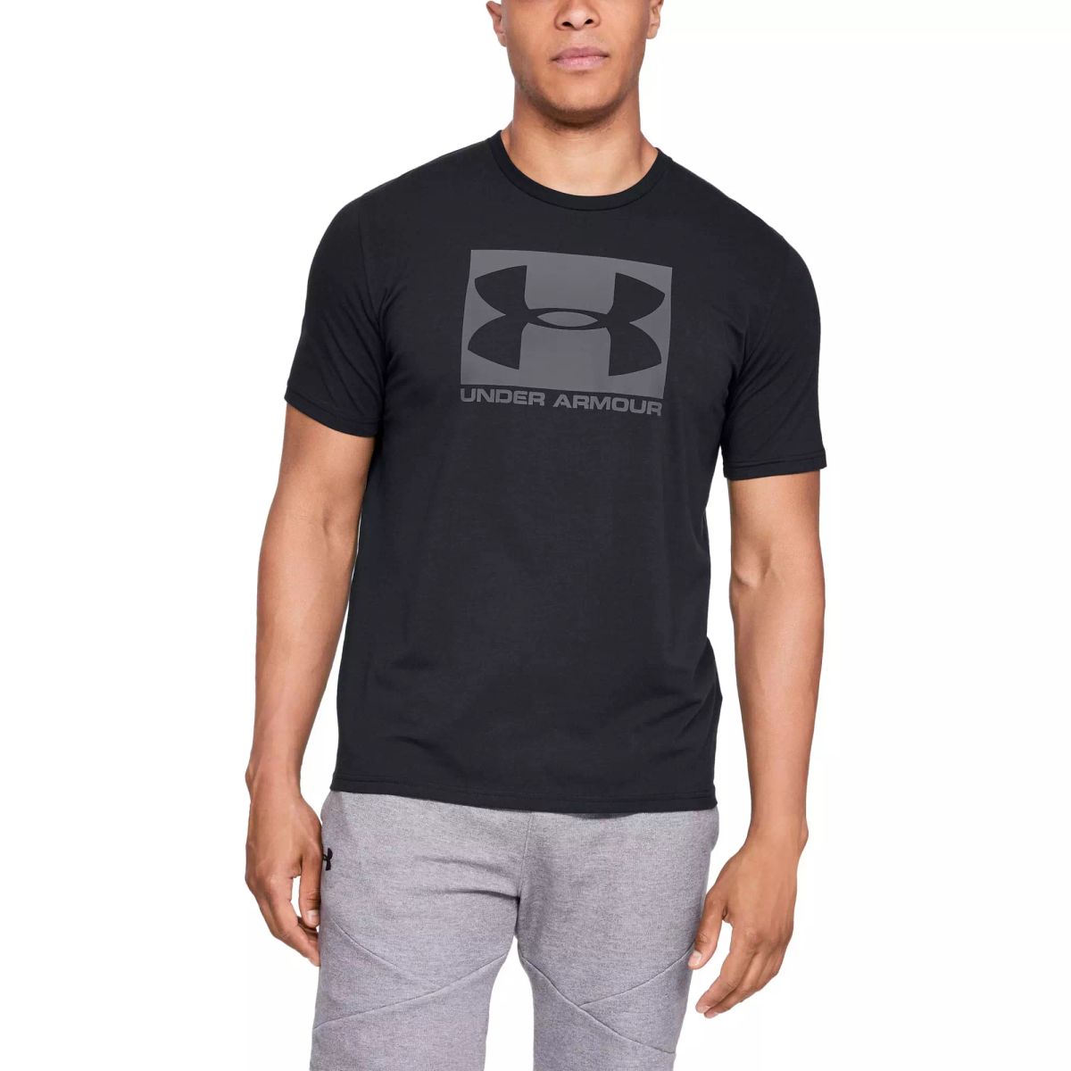 Mænds Under Armour - Charged Cotton T-shirt - Sort S