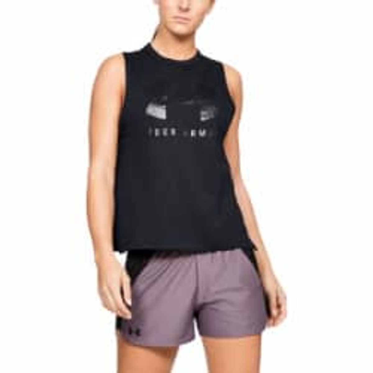 Kvinders Under Armour - Sportsstyle Graphic Muscle Tank L